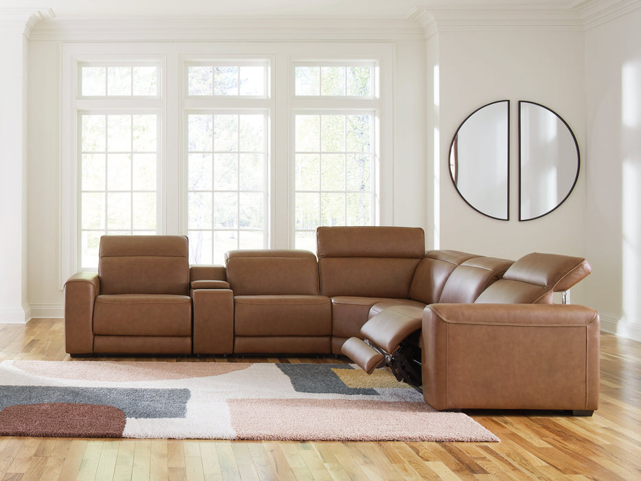 Magic Man 5-Piece Power Reclining Sectional