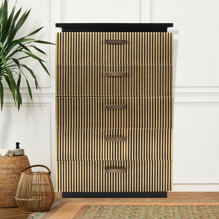 Galaxy Home Allure Chest in Black