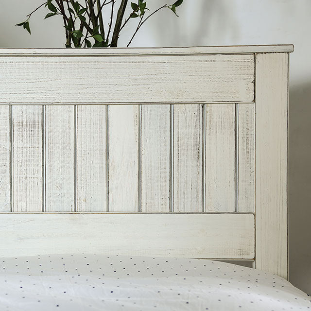 Rockwall Bed Grey & White