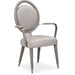 AICO Eclipse Arm Chair (Set of 2) in Moonlight image