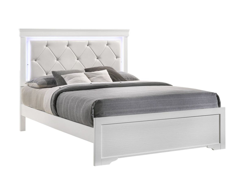 Galaxy Home Brooklyn Full Bed in White