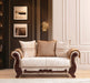 Galaxy Home Carmen Loveseat in Beige image