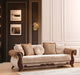 Galaxy Home Carmen Sleeper Sofa in Beige image