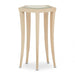 AICO La Rachelle Chairside Table in Medium Champagne image