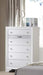 Galaxy Home Matrix Chest in in White image