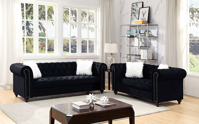Giacomo Chair Black & Blue