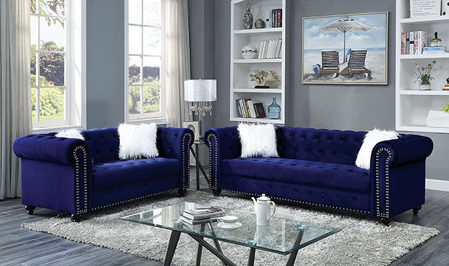 Giacomo Chair Black & Blue