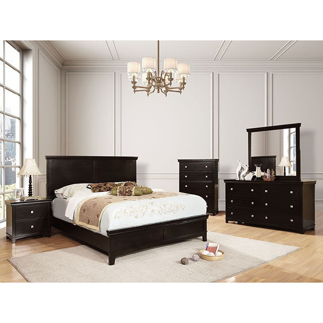 Spruce Bed Chrome & Expresso