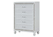 Galaxy Home Crystal Chest in White image