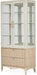 AICO Malibu Crest Display Cabinet in Chardonnay image