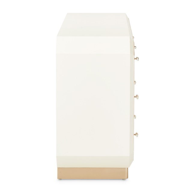 AICO La Rachelle Dresser in Medium Champagne