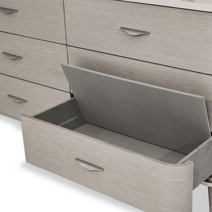AICO Eclipse Dresser in Moonlight
