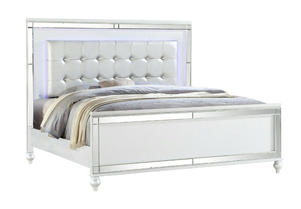 Galaxy Home Sterling King Bed in White