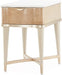 AICO Malibu Crest End Table in Blush 9007202-131 image