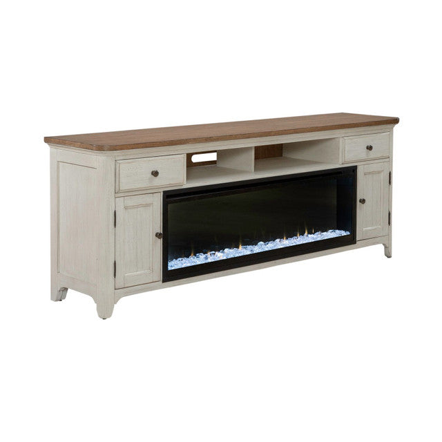 Fireplace 79 Inch TV Console in Multiple