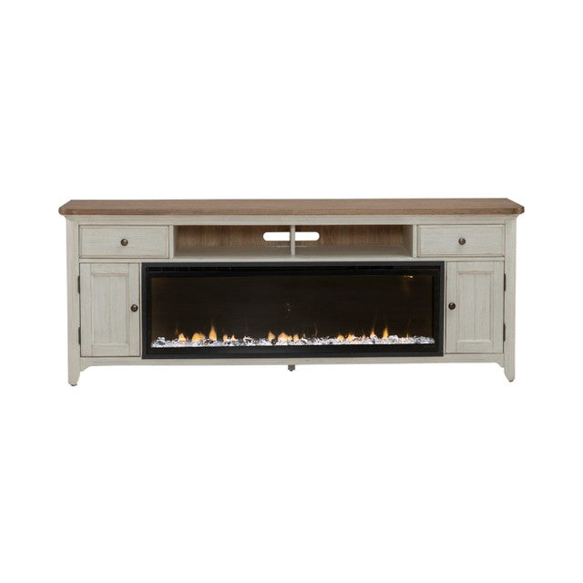 Fireplace 79 Inch TV Console in Multiple