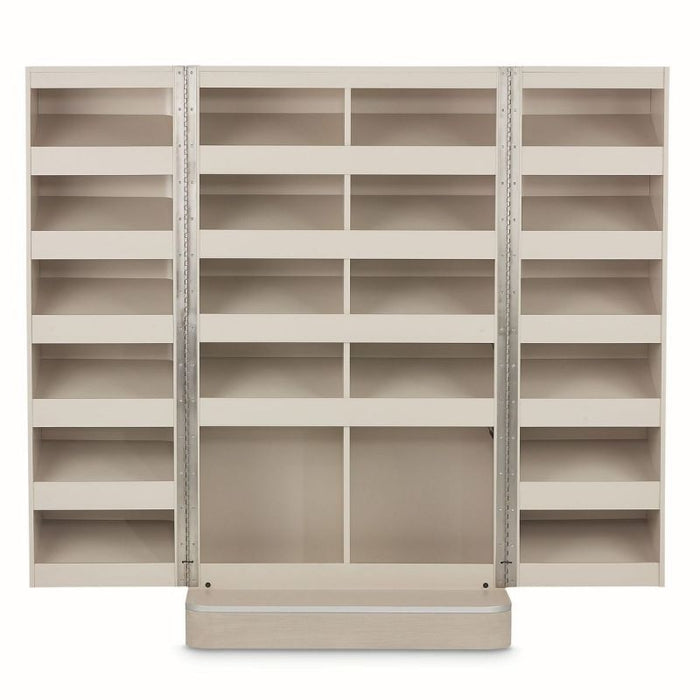 AICO Eclipse Footwear Cabinet in Moonlight