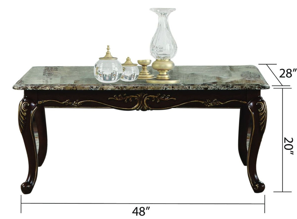 Galaxy Home GloriaÂ Coffeein Â Table in Brown