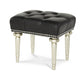 AICO Hollywood Swank Vanity Bench in Platinum 03804-05 image