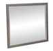 Liberty Furniture Palmetto Heights Landscape Mirror in Shell White and Driftwood image