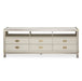 AICO Furniture Menlo Station TV Console in Eucalyptus image
