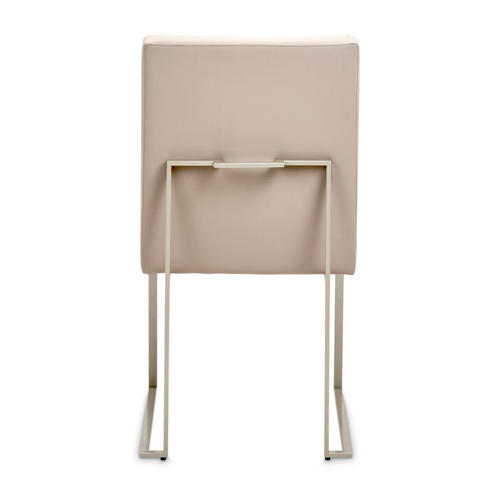 AICO Marin Side Chair (Set of 2) in Greige