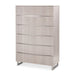 AICO Marin 6-Drawer Chest in Greige KI-MRIN070R-139 image