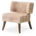 AICO Furniture A La Carte HalfMoon Curved Back Chair in Boardwalk image