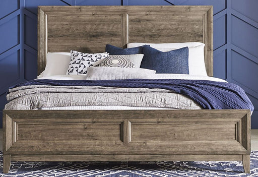 Liberty Furniture Ridgecrest Cal King Panel Bed in Cobblestone image