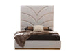 Galaxy Home Laura Gold Queen Bed in White image