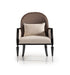 AICO La Francaise Accent Chair in Cafe/Black image
