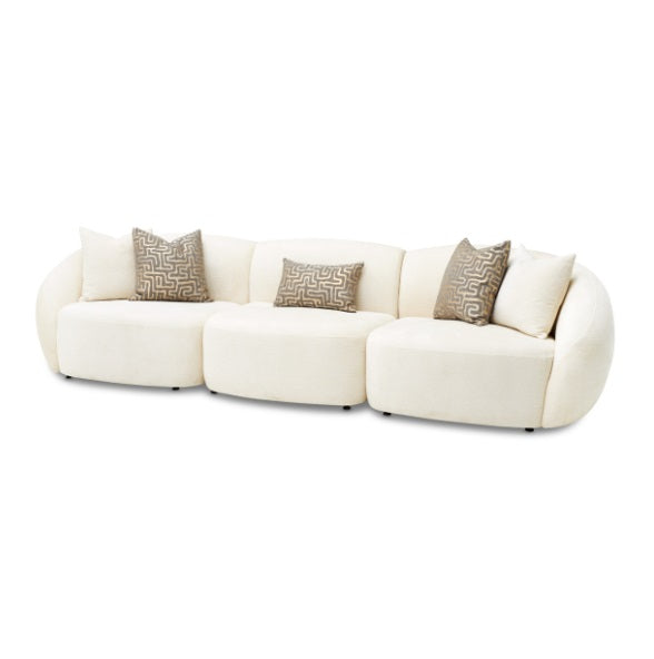 AICO Furniture Le Montreaux Corner Unit in Gardenia