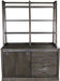 Liberty Stone Brook Computer Credenza with Hutch in Rustic Saddle image