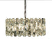 AICO Furniture Lighting Baguette 8 Light Chandelier in Clear image