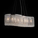AICO Furniture Lighting Cool Breeze 10 Light Chandelier in Clear image