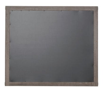Lakeside Haven Landscape Mirror in Brownstone