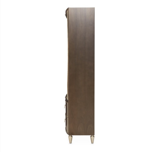 AICO Villa Cherie Bookcase in Hazelnut