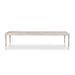 AICO Lanterna Rectangular Dining Table in Silver Mist image