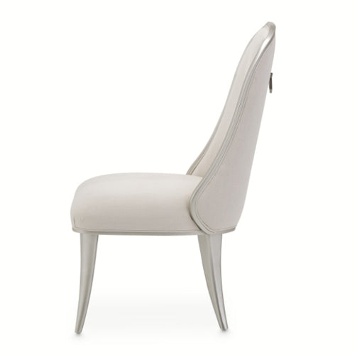 AICO Furniture Penthouse Side Chair (Set of 2) in Ash Gray