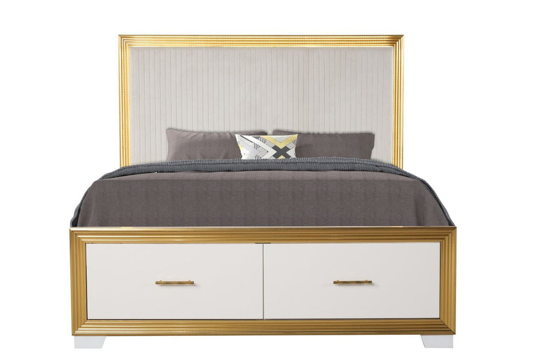 Galaxy Home Obsession King Bed in White image