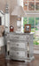 Cosmos Pamela Nightstand in Silver image