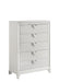 Galaxy Home Prism Chest in White image