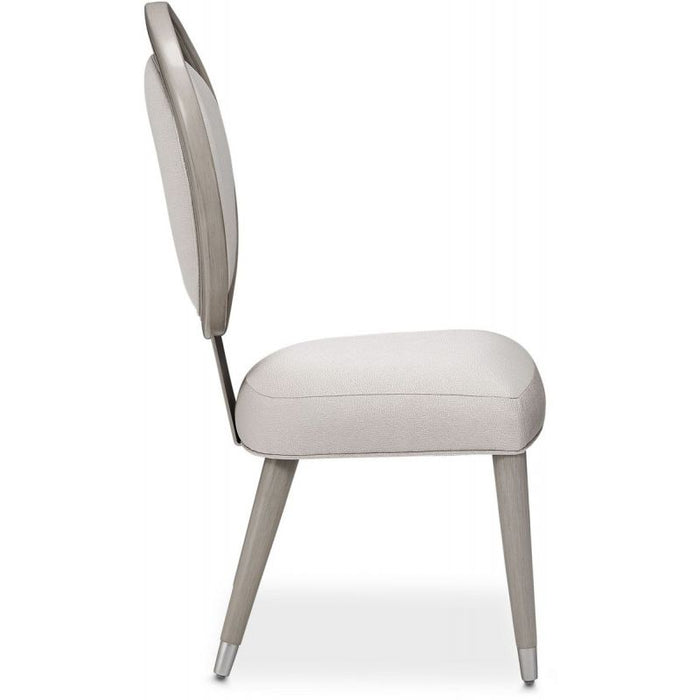 AICO Eclipse Side Chair (Set of 2) in Moonlight