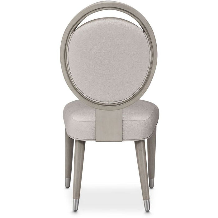 AICO Eclipse Side Chair (Set of 2) in Moonlight