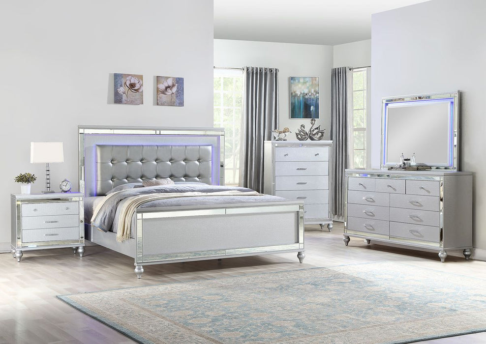 Galaxy Home Sterling Dresser in Silver