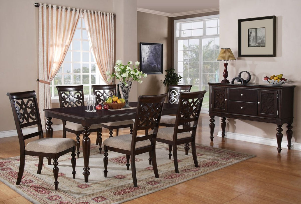 Cosmos Zora Dinette Chair in Espresso (Set of 2)