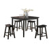 Gaucho Black Counter Height Set (5Pc Pk) image