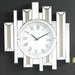 Lavina Mirrored & Faux Diamonds Wall Clock image