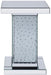Acme Furniture Nysa End Table in Mirrored & Faux Crystals 81412 image