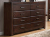 Acme Oberreit 8 Drawer Dresser in Walnut 25795 image